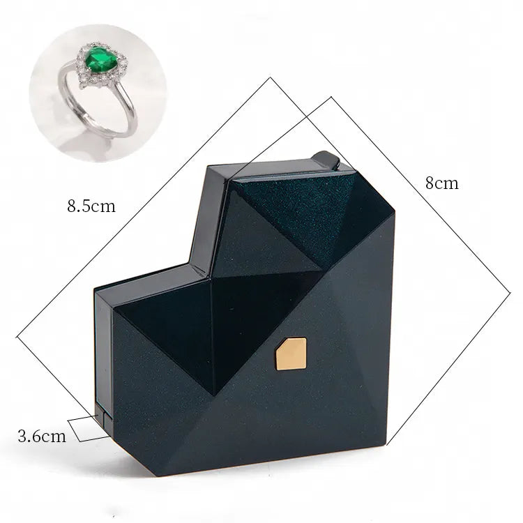 Adjustable Ring w/ Heart Box