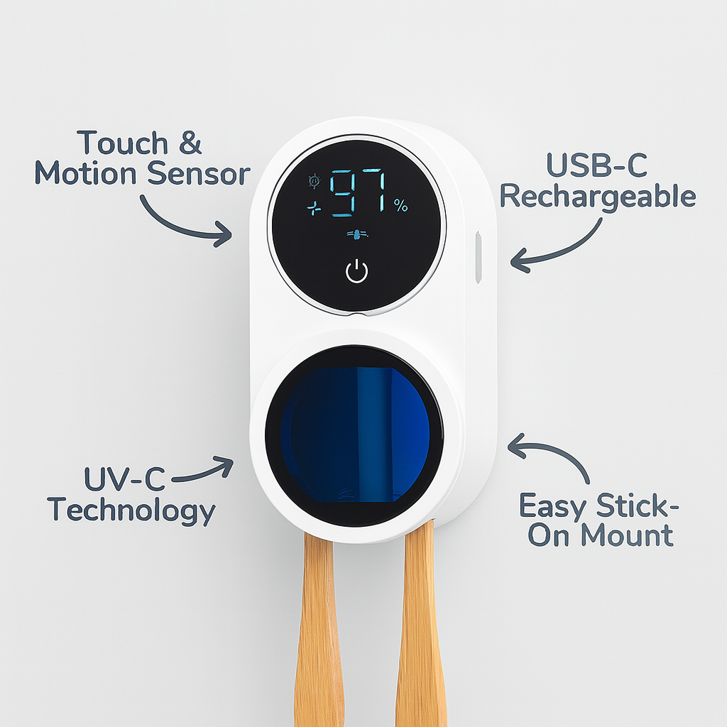 Bacteria Free Toothbrush Sterilizer