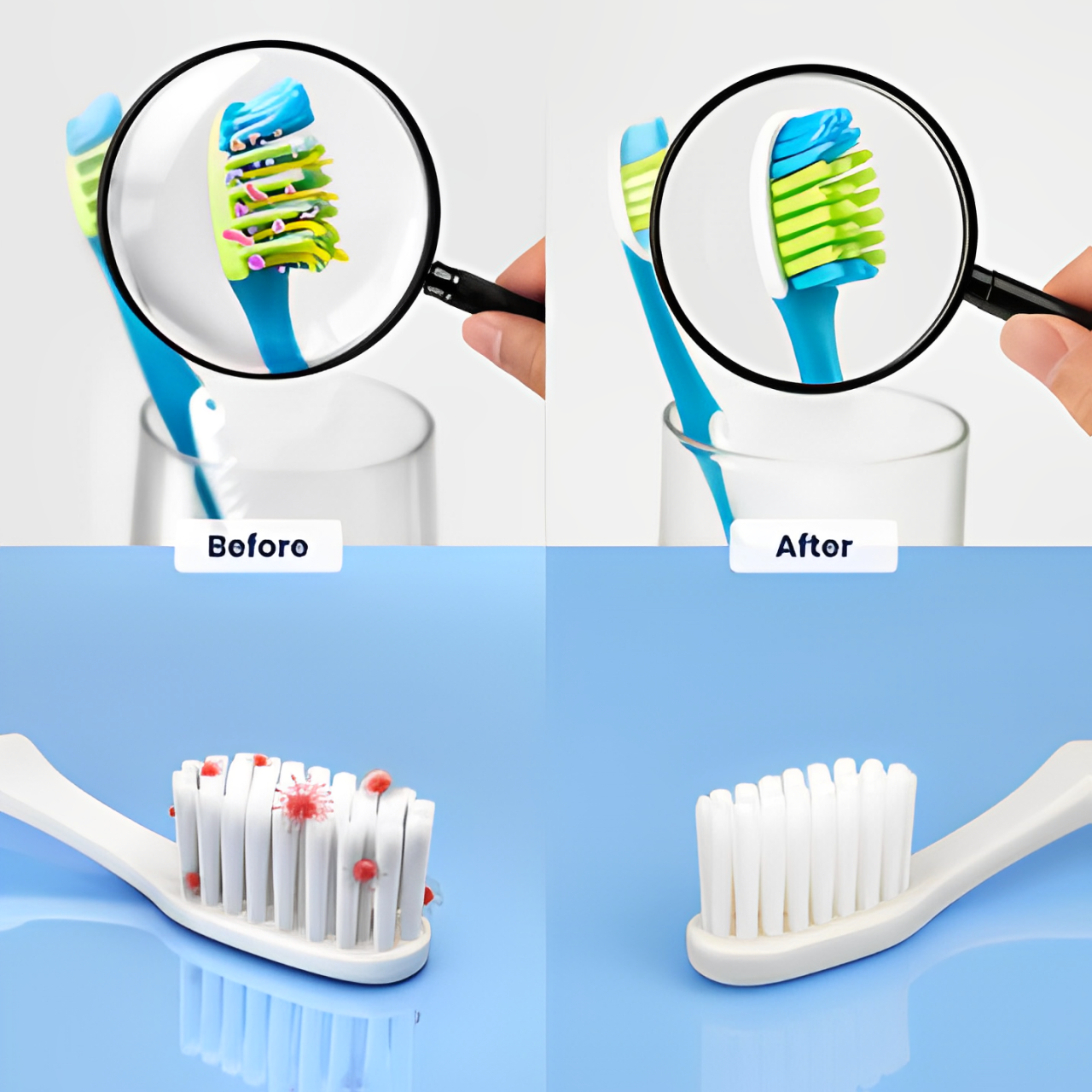 Bacteria Free Toothbrush Sterilizer