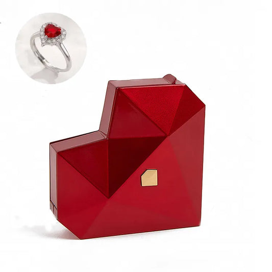 Adjustable Ring w/ Heart Box